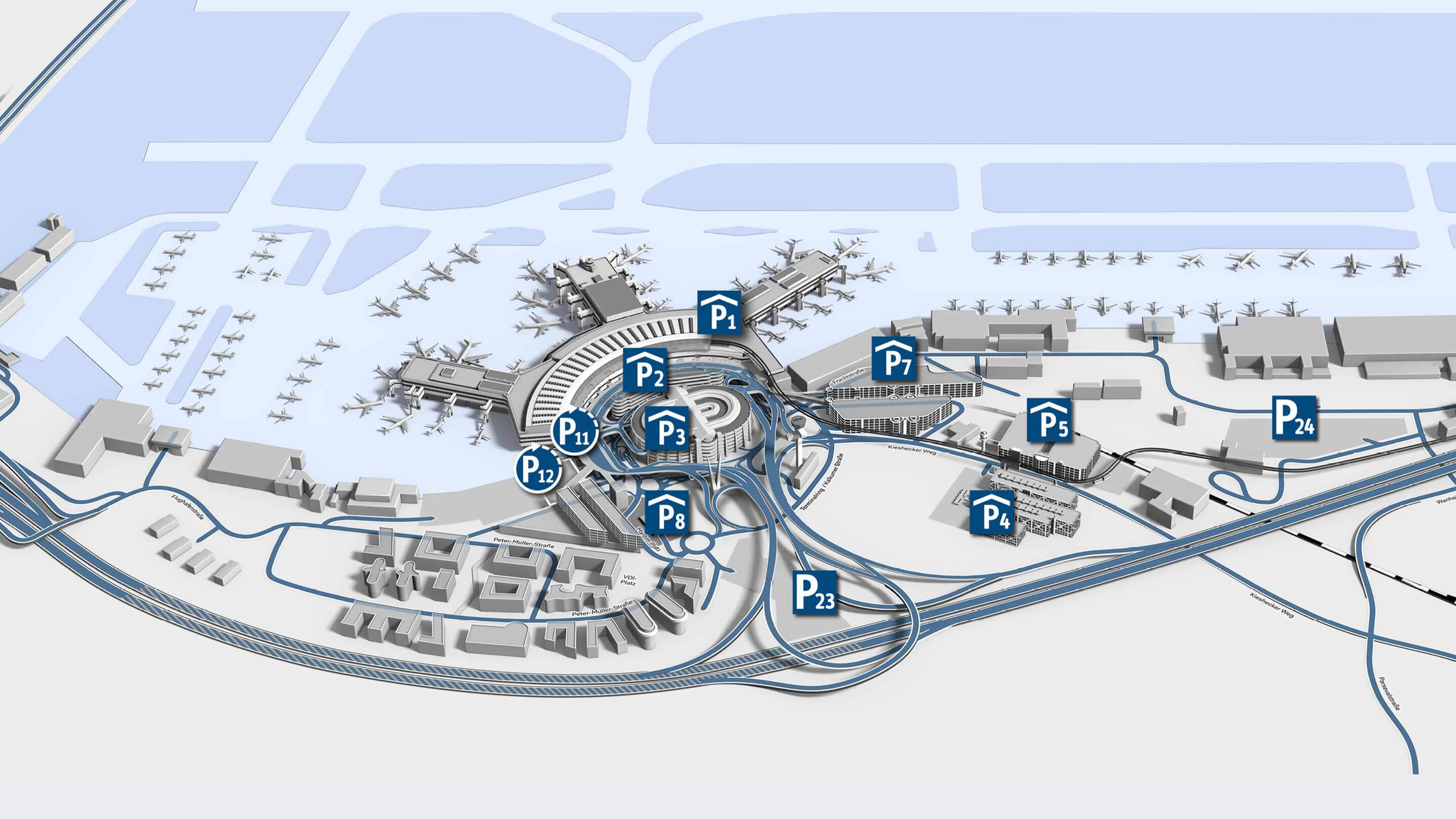 Parkeren Dusseldorf Airport Zonder Reserveren www.vliegvakanties.de